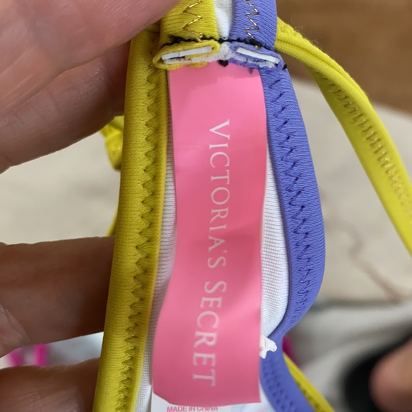 Victoria’s Secret multicolor swim top Size S/P - Picture 5 of 6